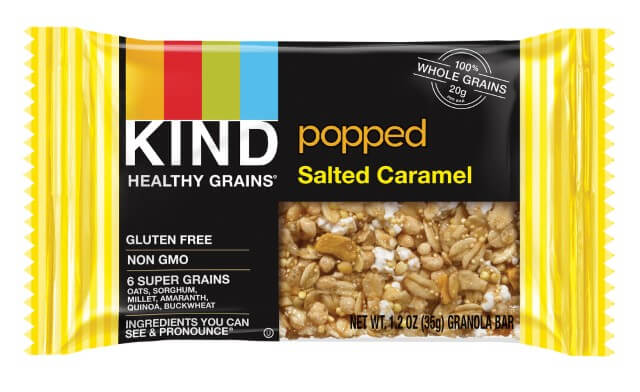 KIND Snacks' Popped Salted Caramel bars is one of @adashofjane's favorite things