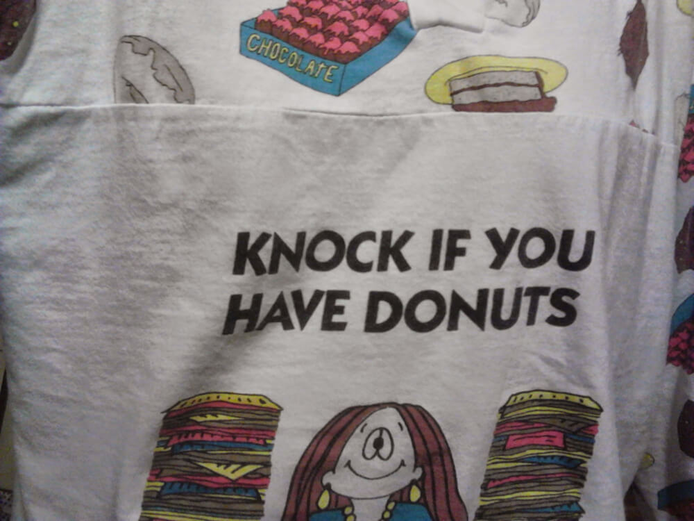 Knock if you have donuts