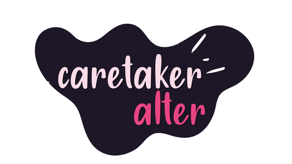 "caregiver alter" on top of color blob